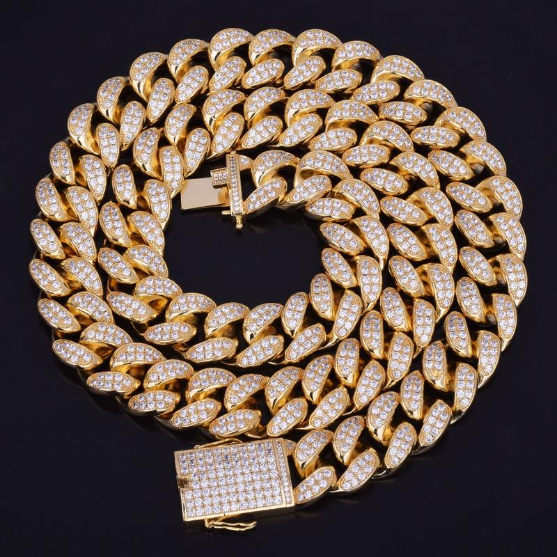 20mm heavy solid miami cuban link chain seen on LIL UZI VERT ifandco diamond vvs