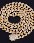 20mm heavy solid miami cuban link chain seen on LIL UZI VERT ifandco diamond vvs