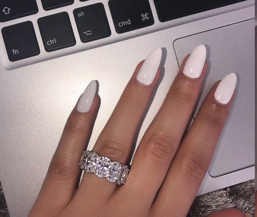 Kylie Jenner signature eternity band ring in oval kylie ring diamond