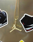 air jordan jumpman necklace pendant chain