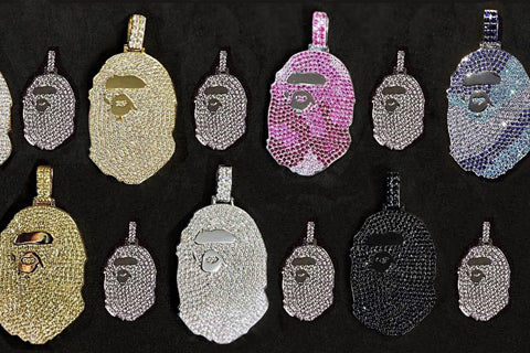 bbc dollar sign money ifandco diamond micro nigo pharrell bape