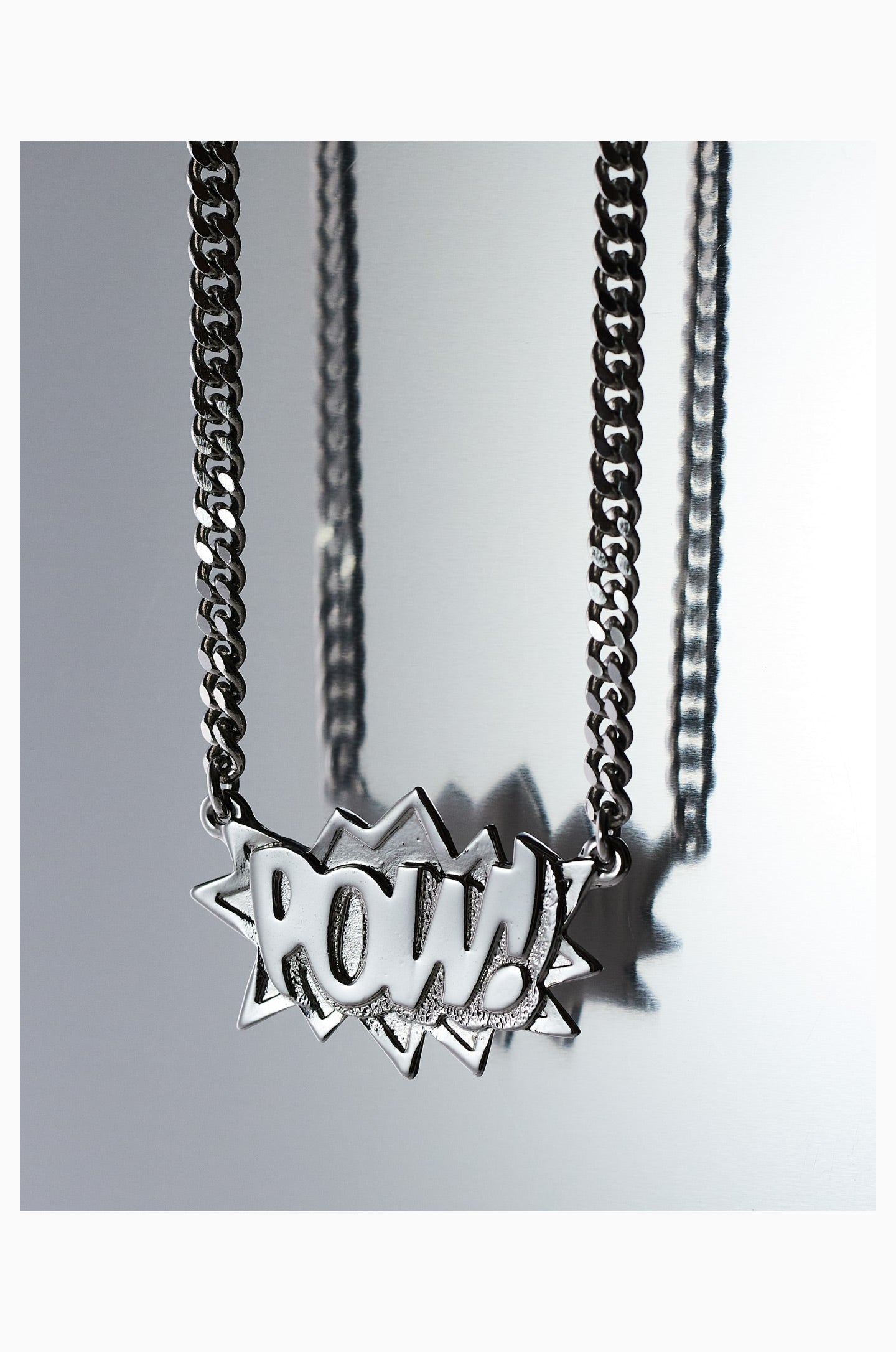 Ambush gdragon GD kanye west big sean asap rocky kid cudi pow necklace yellow gold vintage