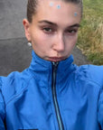 Hailey Bieber's iconic Jessica McCormack Oval Diamond Gypset Hoop Earrings