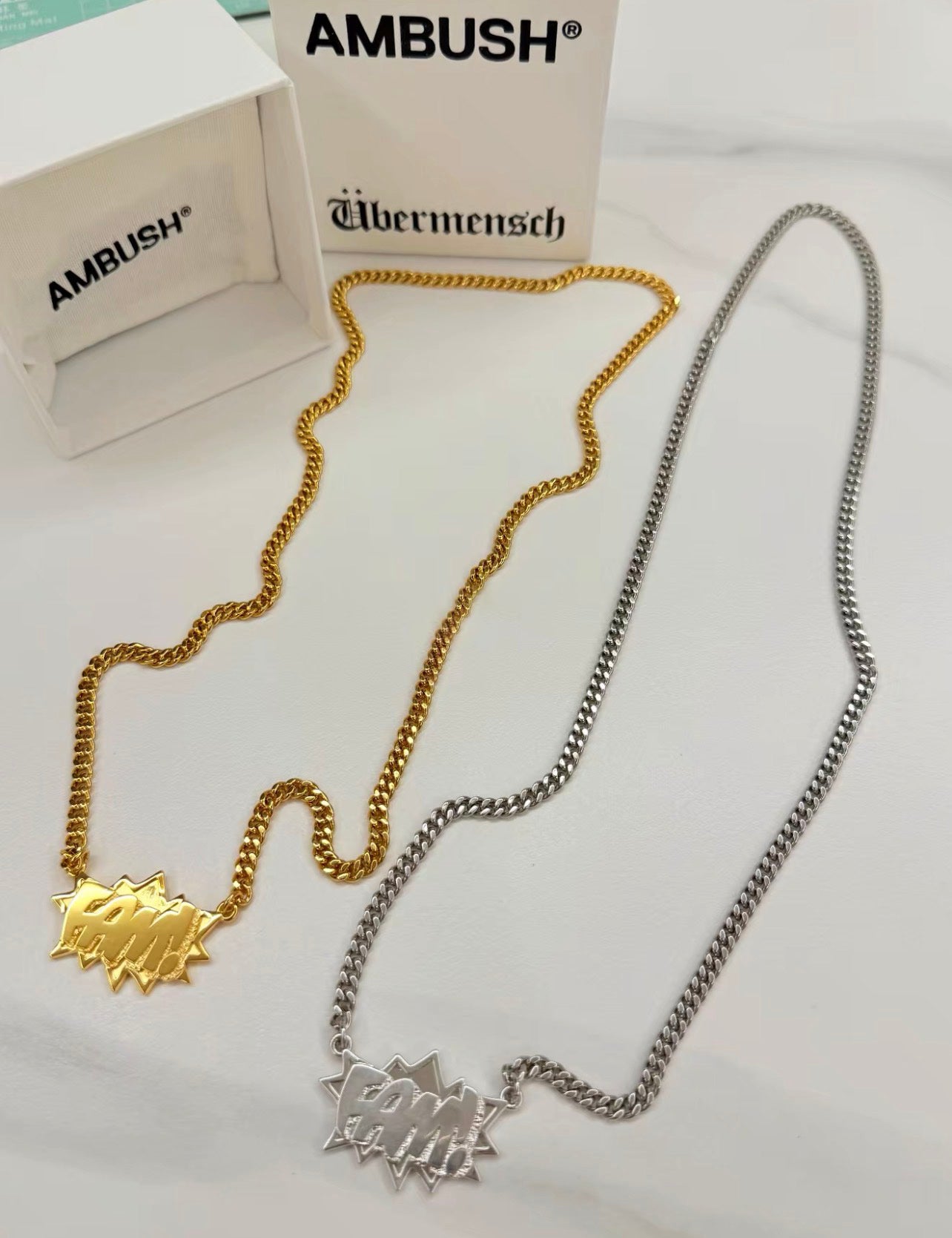 Buy AMBUSH Übermensch FAM! CHAIN necklace tour merch GDRAGON GD 지드래곤 지 bigbang