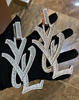 playboi carti yvl YOUNG VAMP LIFE custom necklace chain diamond exact design infinity link cuban link neclace chain diamonds