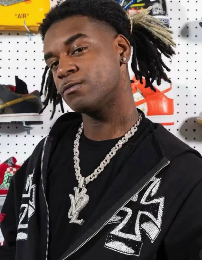 playboi carti yvl YOUNG VAMP LIFE custom necklace chain diamond exact design infinity link cuban link neclace chain diamonds