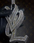 playboi carti yvl YOUNG VAMP LIFE custom necklace chain diamond exact design infinity link cuban link neclace chain diamonds