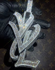 playboi carti yvl YOUNG VAMP LIFE custom necklace chain diamond exact design infinity link cuban link neclace chain diamonds