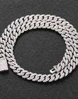 Fully iced 3D Bubble 10mm diamond cuban link necklace chain Yellow Gold high end fine jewelry ifandco jewelers travis scott