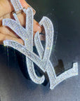 playboi carti yvl YOUNG VAMP LIFE custom necklace chain diamond exact design infinity link cuban link neclace chain diamonds
