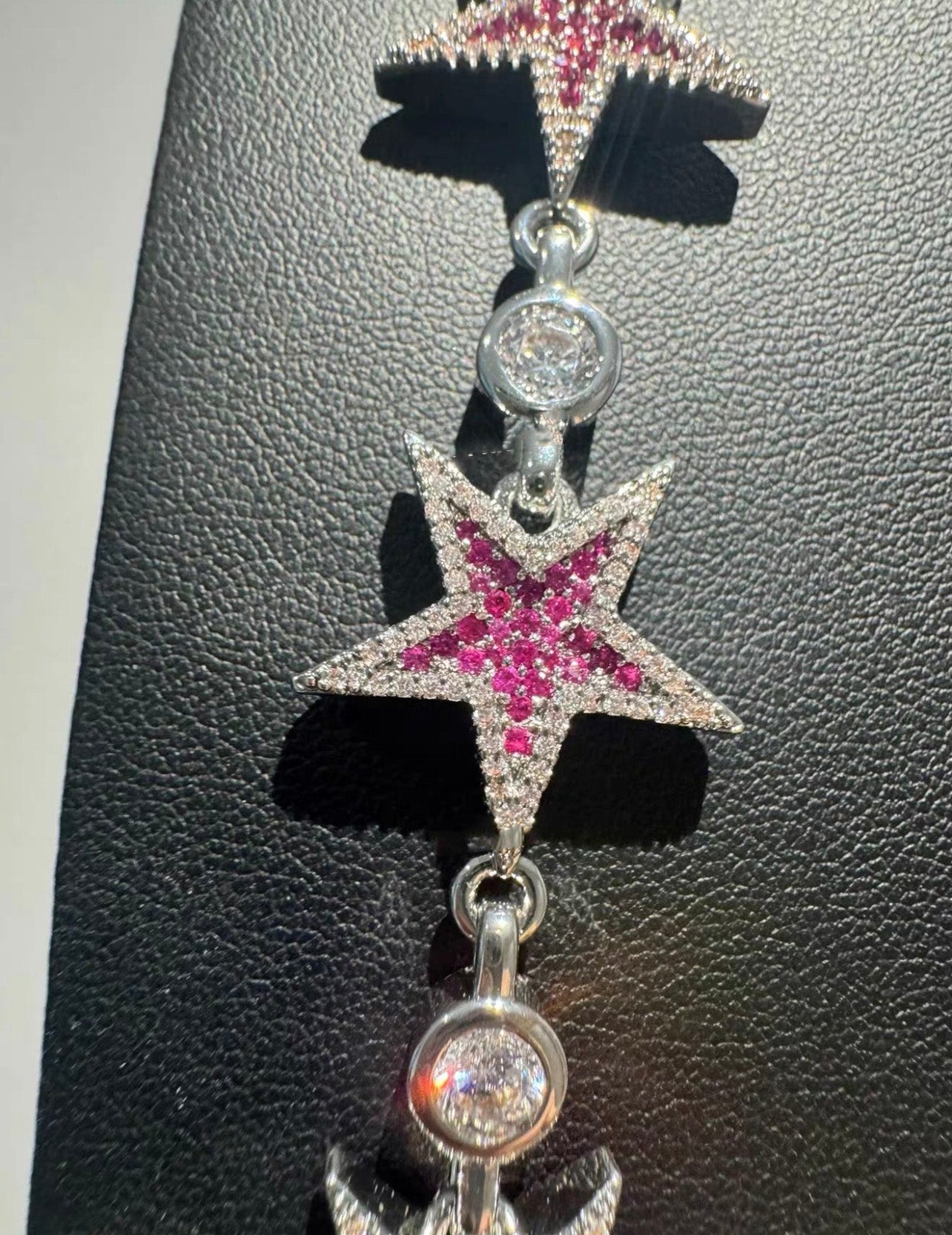 BIG R5 piece with a custom star chain for the opium boss playboicarti yvl jewelry