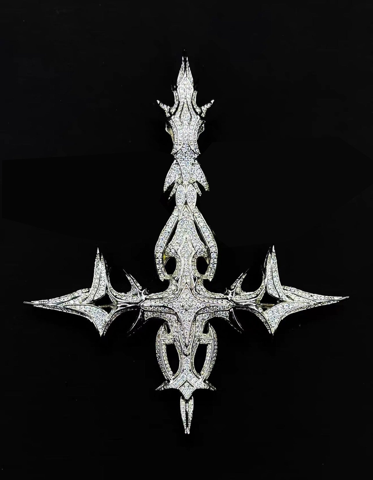 Destroy Lonely's “Prince of Darkness” Cross is one of the most striking pieces of jewelry connected to his dark and gothic aesthetic.
