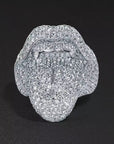 buy kiss of death ring playboi carti destroy lonely ken carson silver white gold diamonds fully iced