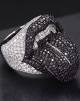 buy kiss of death ring playboi carti destroy lonely ken carson silver white gold diamonds fully iced