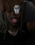 buy kiss of death ring playboi carti destroy lonely ken carson silver white gold diamonds fully iced