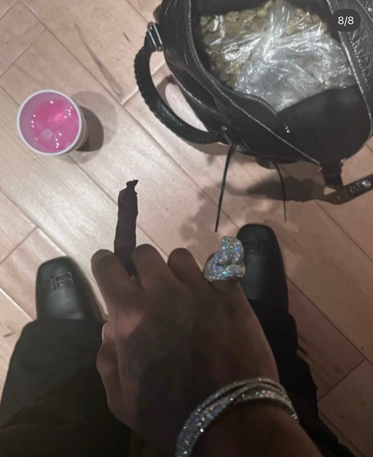 buy kiss of death ring playboi carti destroy lonely ken carson silver white gold diamonds fully iced