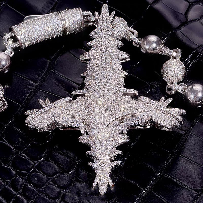Playboi Carti Neue Antagonist Chain pendant neclace diamonds opium yvl new chain