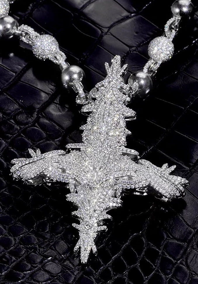 Playboi Carti Neue Antagonist Chain pendant neclace diamonds opium yvl new chain