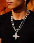 Playboi Carti Neue Antagonist Chain pendant neclace diamonds opium yvl new chain