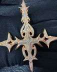 Destroy Lonely's “Prince of Darkness” Cross is one of the most striking pieces of jewelry connected to his dark and gothic aesthetic.