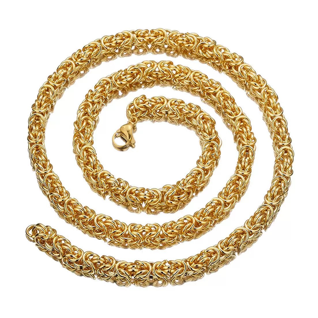 hypebeast tyler the creator saint lazarus new chain jewelry Byzantine links chain