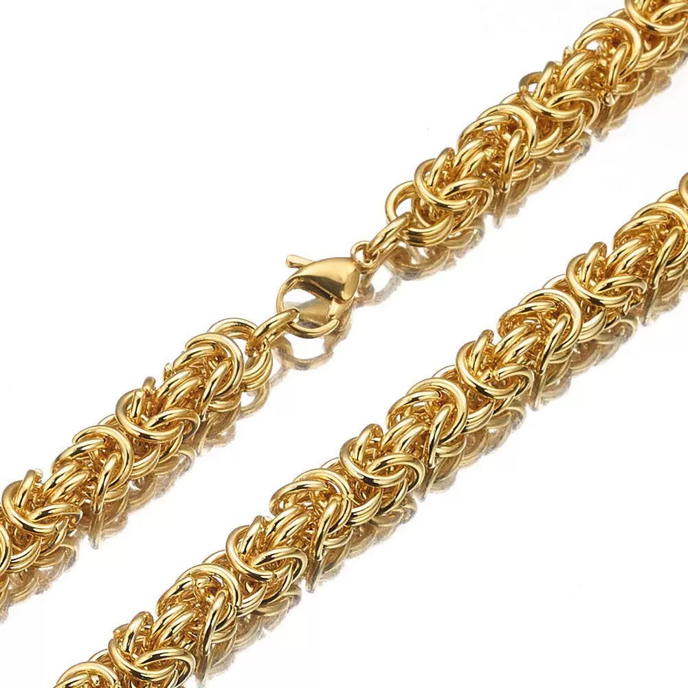 hypebeast tyler the creator saint lazarus new chain jewelry Byzantine links chain