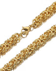 hypebeast tyler the creator saint lazarus new chain jewelry Byzantine links chain