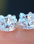 Luxury coquette clean girl aesthetic Hello Kitty moissanite diamond stud earring for high fashion Sanrio streetwear