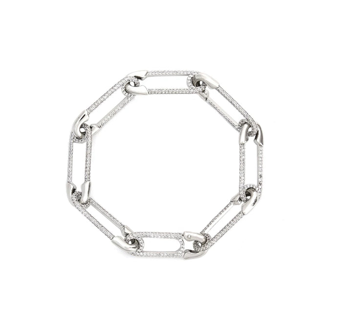 paper clip links jacob & co virgil abloh offwhite alike necklace chain link diamond travis scott silver white gold buy