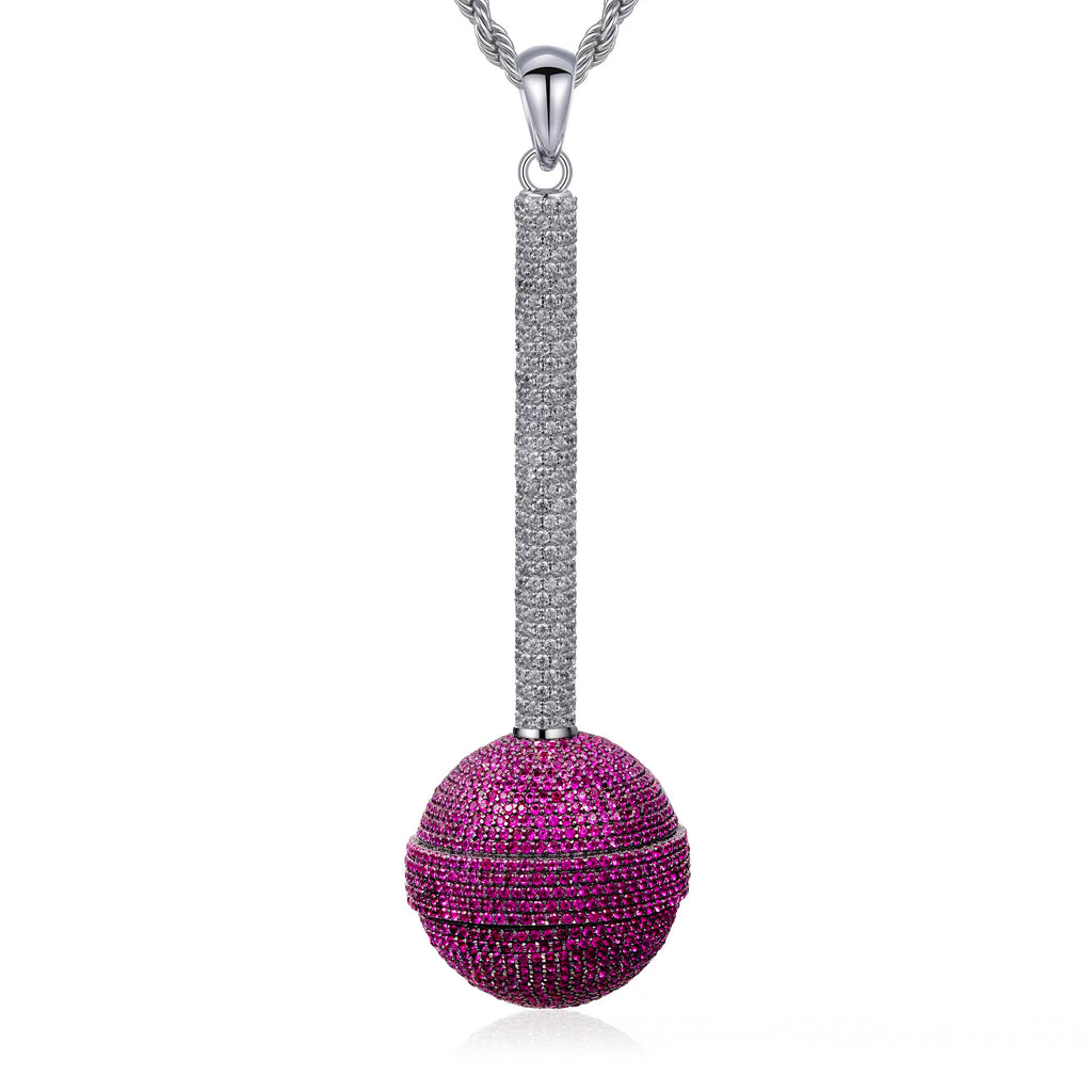 Playboi Carti iced-out diamond lollipop at the 2025 BET Awards for sale reddit hypebeast YVL
