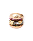 hamburger ring nadine as seen on Nigo in multicolored vvs diamond ifandco