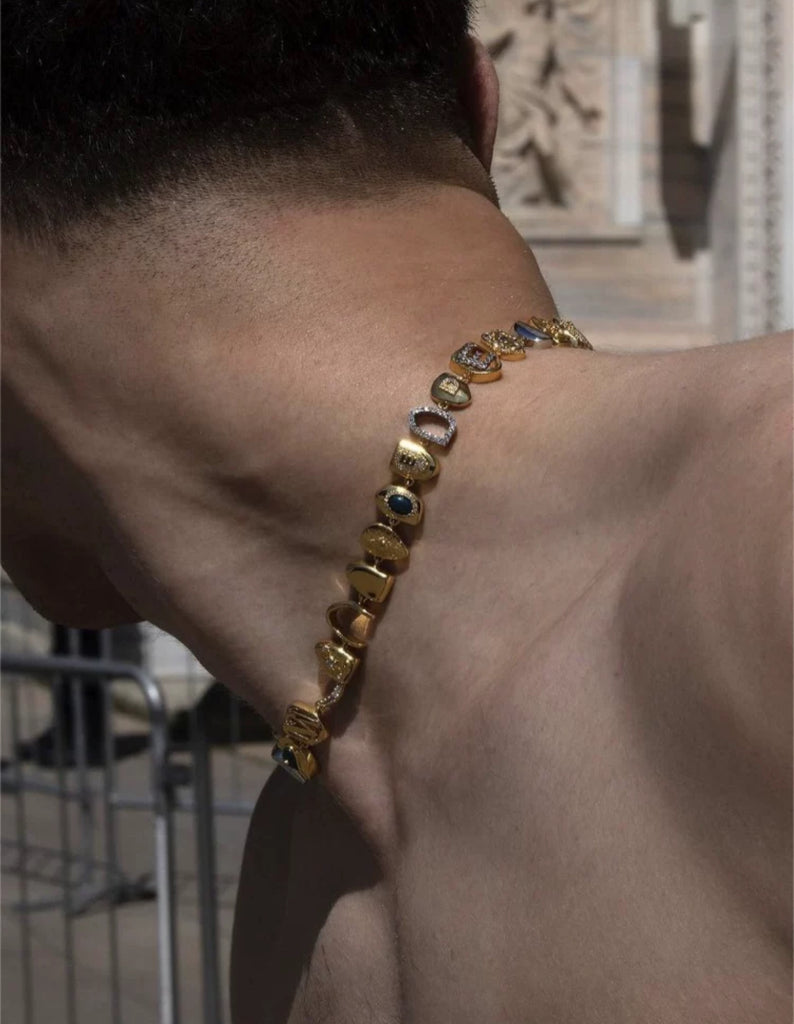 Farfetch Medea The Erin Taylor Gemstone Necklace Vogue instagram