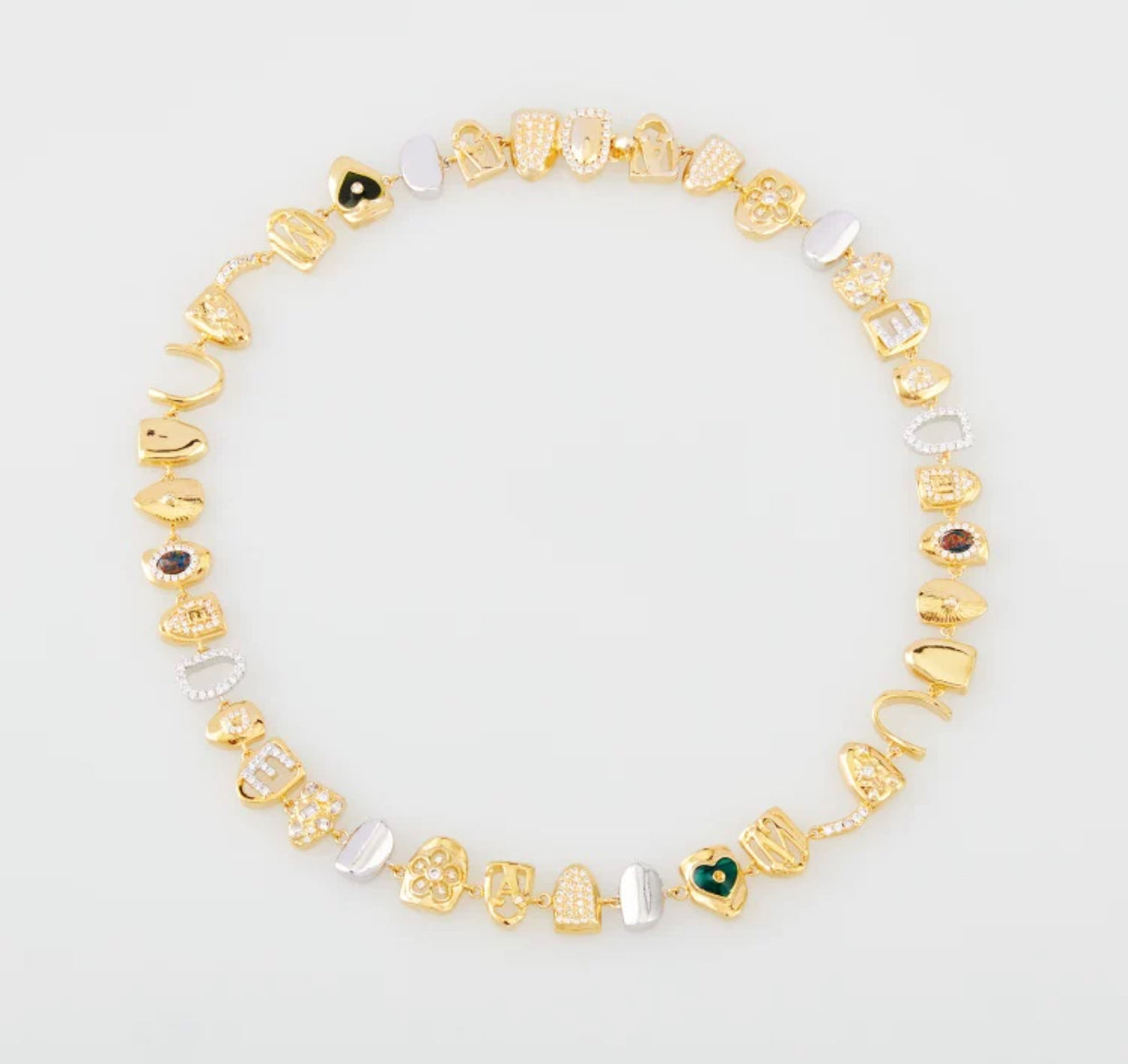 Farfetch Medea The Erin Taylor Gemstone Necklace Vogue instagram