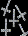 ken carson upside down cross diamond necklace a great chao album cover trump buy now gifted by YVL Playboi Carti