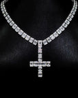 ken carson upside down cross diamond necklace a great chao album cover trump buy now gifted by YVL Playboi Carti