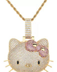 Back in the Fab Lane. Kimora Lee Simmons Sanrio hello kitty diamond necklace 