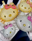 Fab Lane. Kimora Lee Simmons Sanrio hello kitty diamond necklace cardib pendant chain 