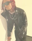 playboi carti birthday rosary diamond upside down cross st.peter tennis link necklace chain drake diamond necklace