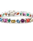 Pharrell Williams grills are studded with sapphires, rubies and emeralds. INFINITY GAUNTLETS jewelry diamond choker jacob & co short necklace gemstone heart Gabby Elan Jewelry infinity stone grillz grill grills