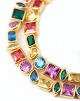 Pharrell Williams grills are studded with sapphires, rubies and emeralds. INFINITY GAUNTLETS jewelry diamond choker jacob & co short necklace gemstone heart Gabby Elan Jewelry infinity stone grillz grill grills