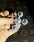 frank homer diamond Ocean sphere legs pendant necklace chain Drake