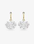 Hailey Bieber's iconic Jessica McCormack Oval Diamond Gypset Hoop Earrings