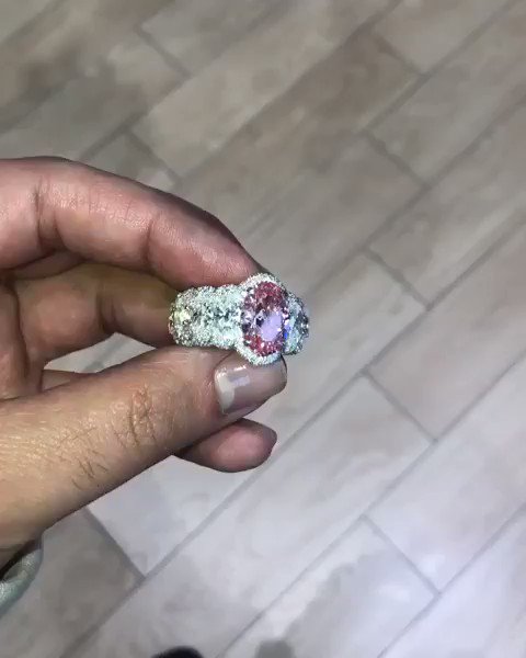Lil Uzi Vert’s Craziest Jewelry of All Time Pink Diamond Encrusted Ring