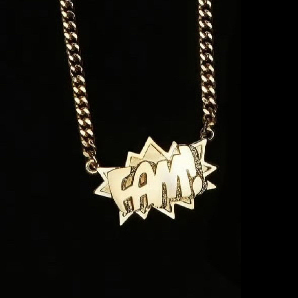 Buy AMBUSH Übermensch FAM! CHAIN necklace tour merch GDRAGON GD 지드래곤 지 bigbang