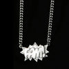 AMBUSH x Ubermënsch FAM necklace Chain - White Gold – Bijouterie Gonin