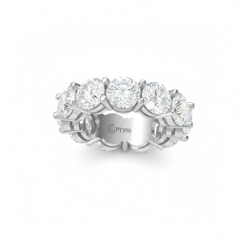 Harry Winston eternity diamond ring Kylie Jenner Moissanite HW Van Cleef Cartier kardashian  Tyler the creator ring jewelry