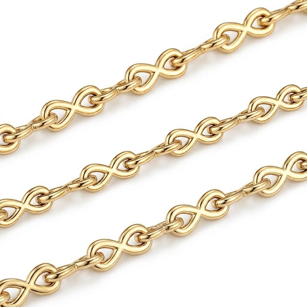 8mm Infinity Link Chain drake owl ken carson playboi carti yvl diamond necklace chain