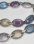 20mm fully iced mega gucci link necklace chain as seen on Pharrell and Nigo Travis Scott
