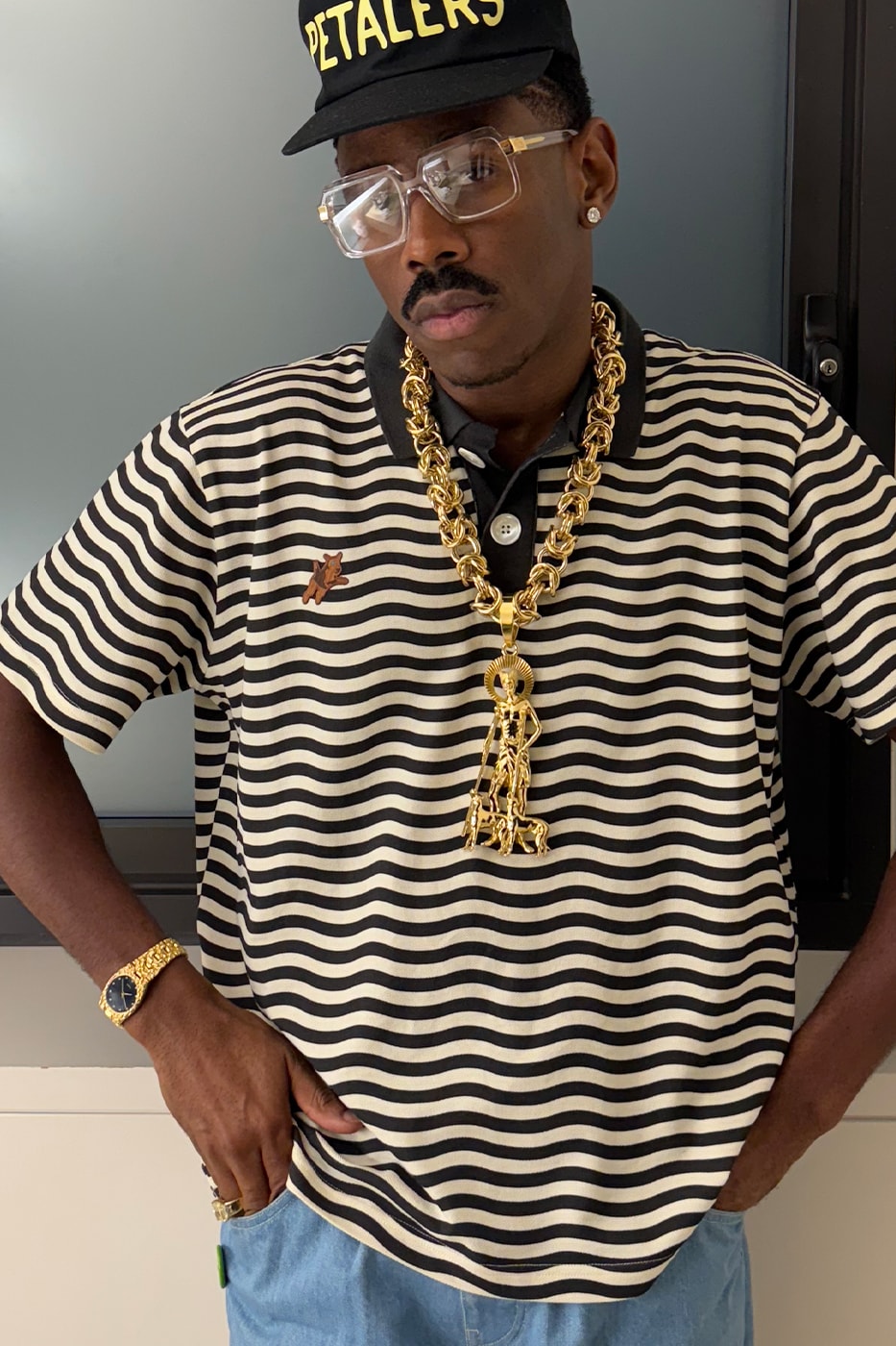 hypebeast tyler the creator saint lazarus new chain jewelry Byzantine links chain