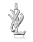 playboi carti yvl YOUNG VAMP LIFE custom necklace chain diamond exact design infinity link cuban link neclace chain diamonds